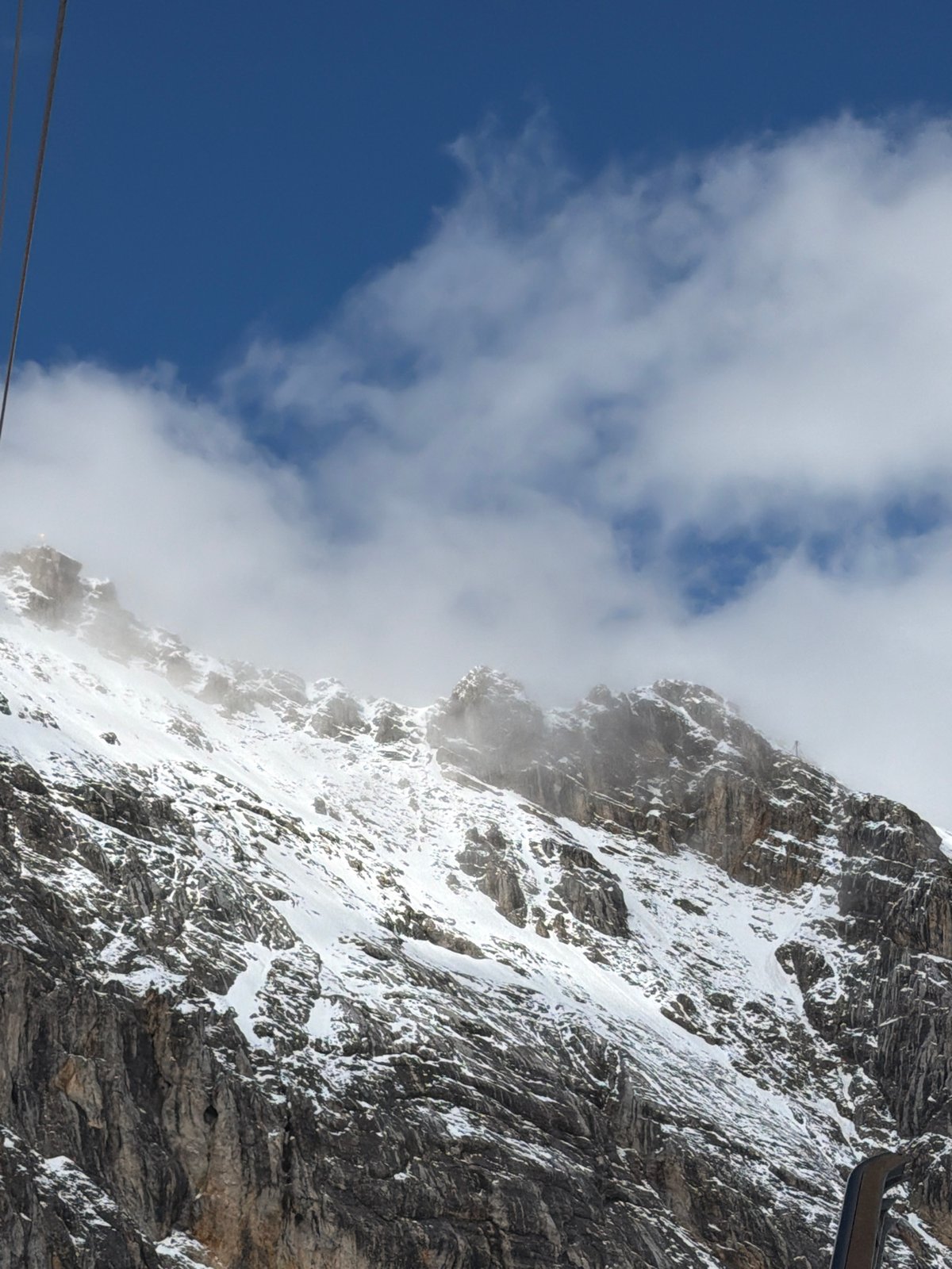 Alpine visit documented in Garmisch-Partenkirchen includes restaurant, snow groomers