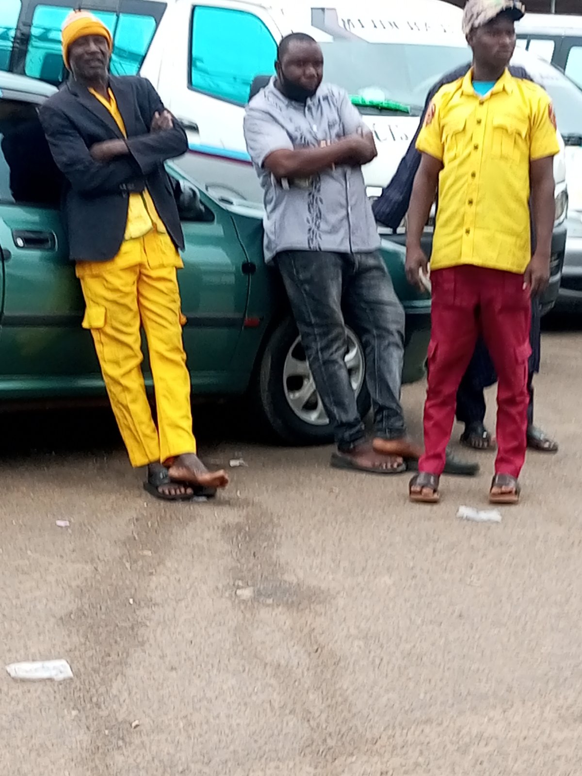 Morning activity at Gombe transport terminal and markets
