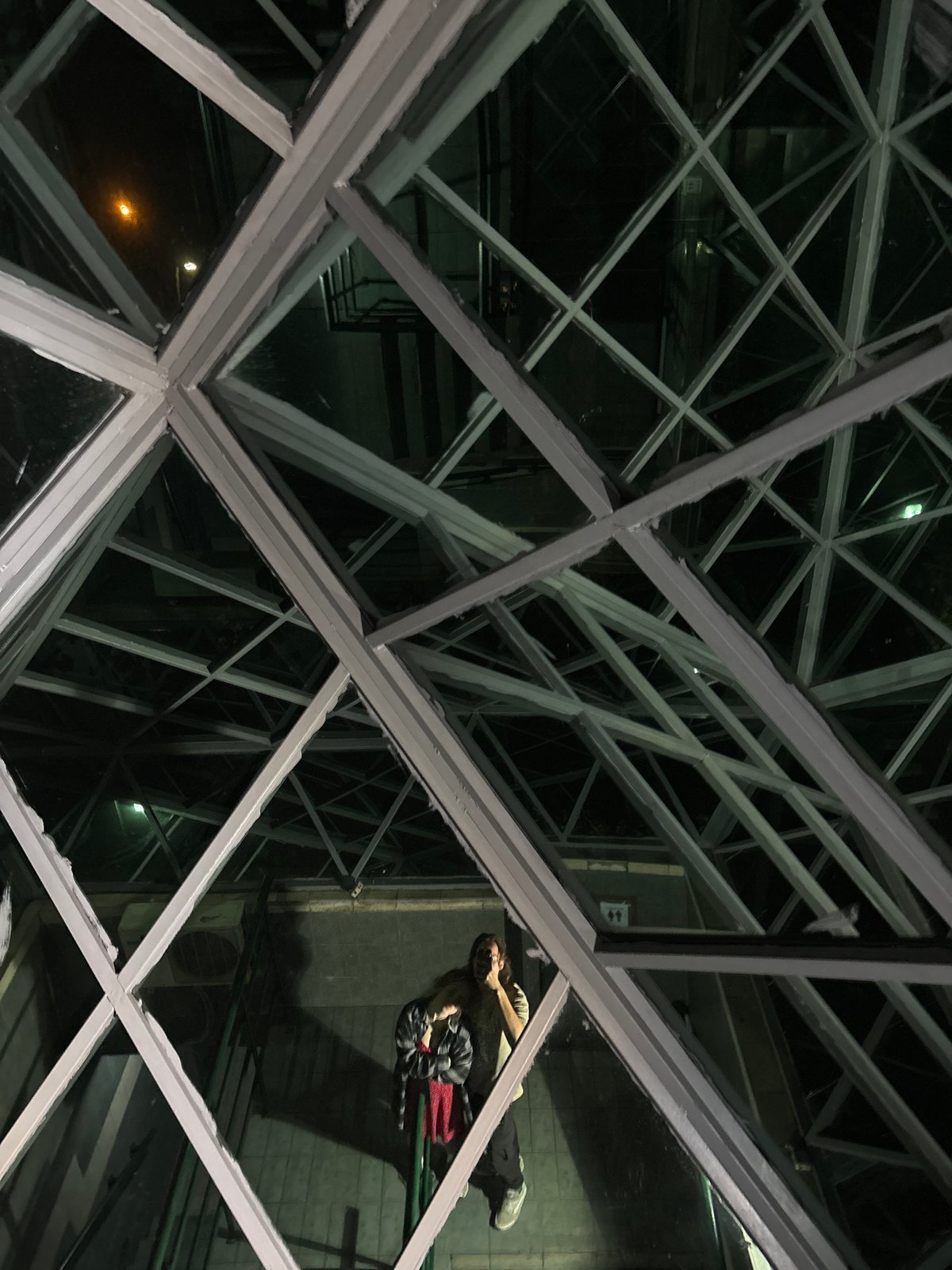 Modern geometric architecture documented in Podgorica, Montenegro