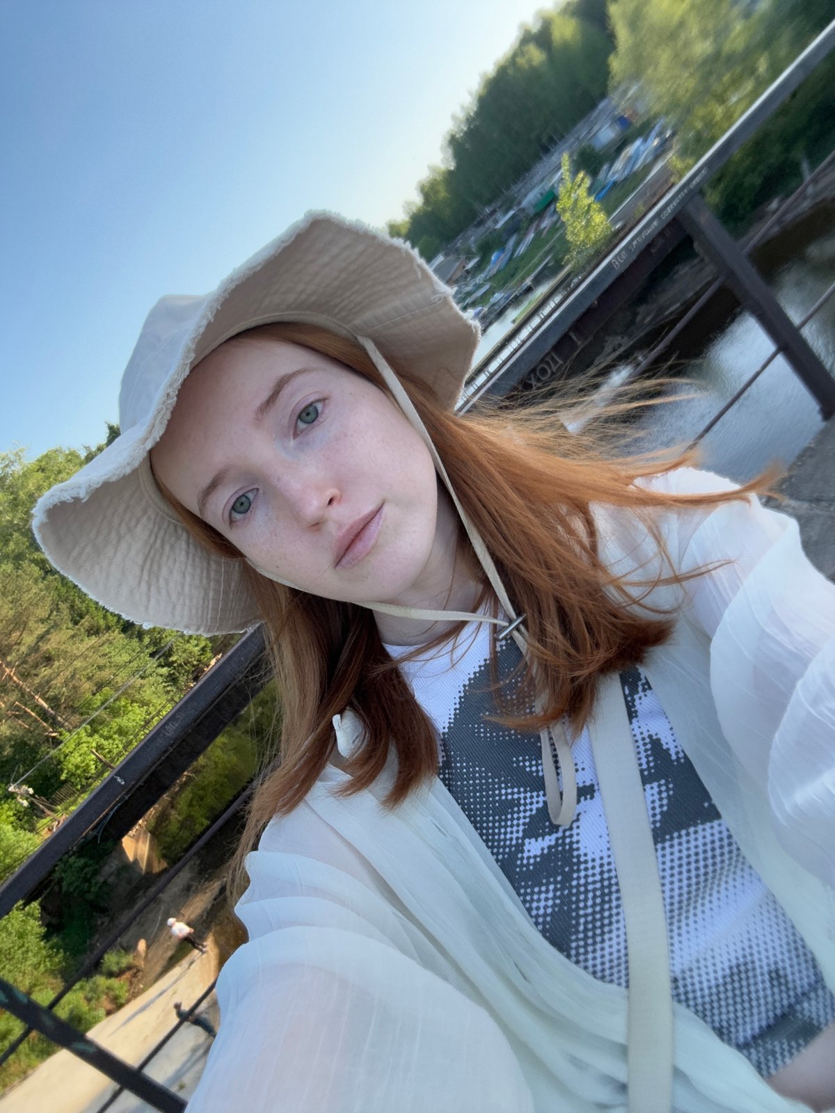 Afternoon leisure activities documented along Chaikovsky waterfront