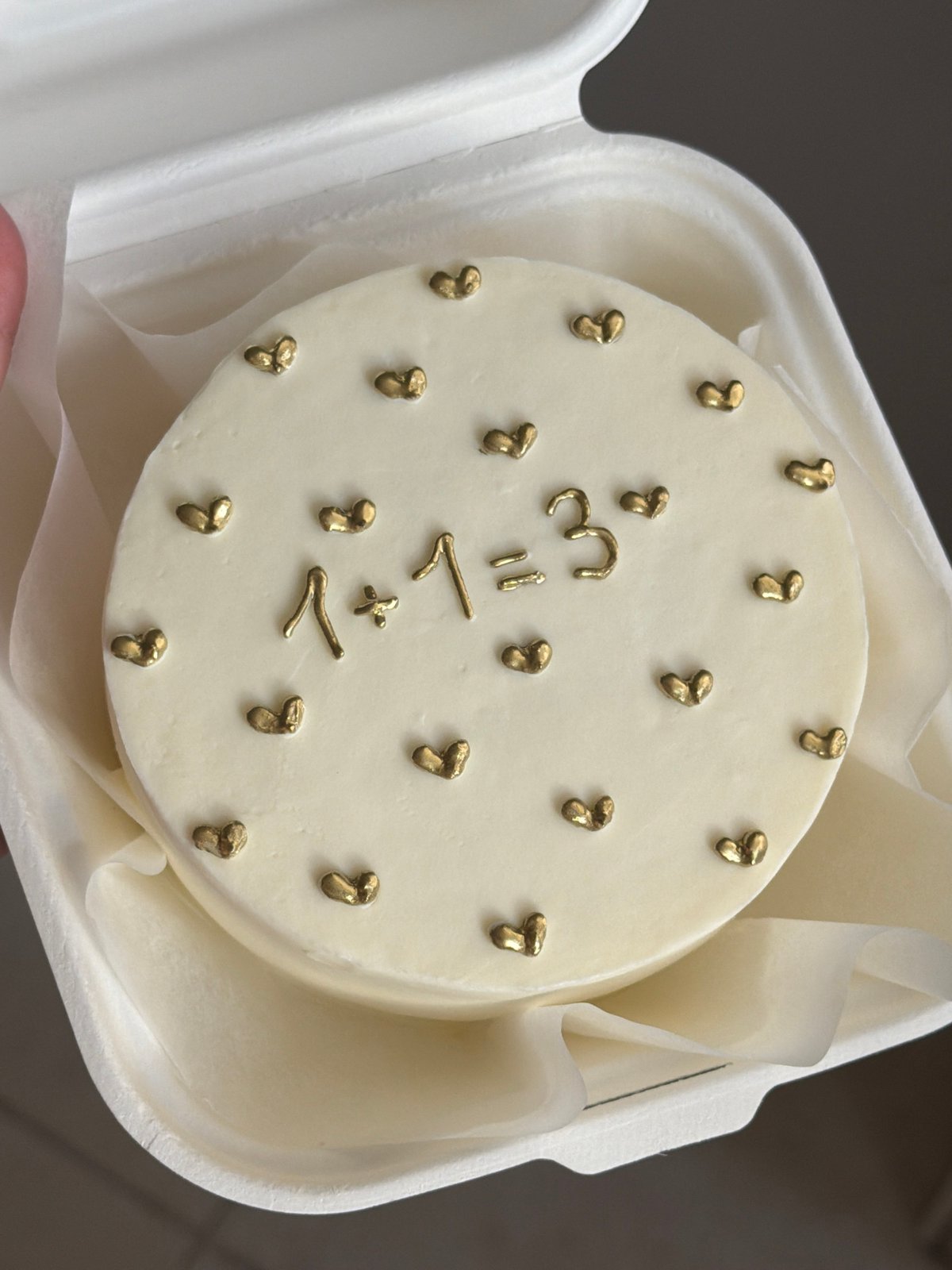 Man grooms dog indoors in Tel Aviv; cake spotted