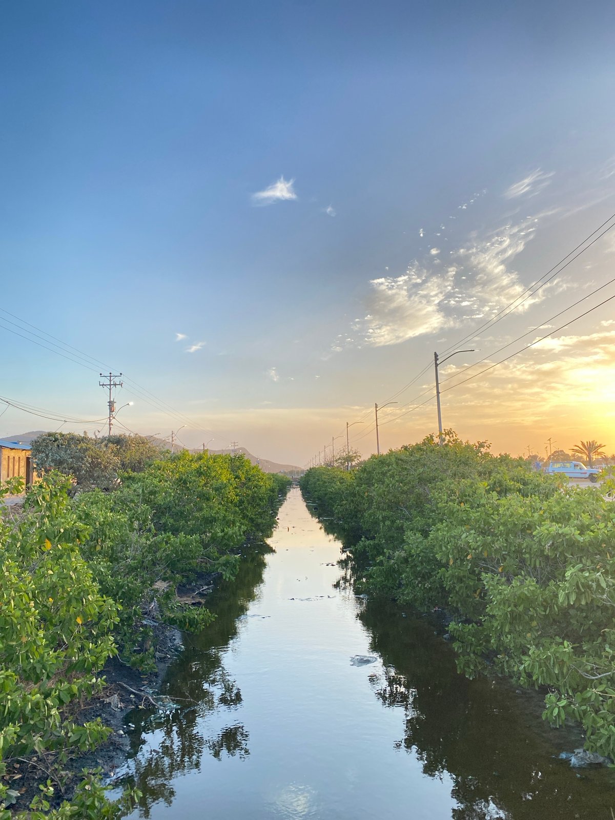 Evening life documented across Juan Griego, Venezuela coastal town