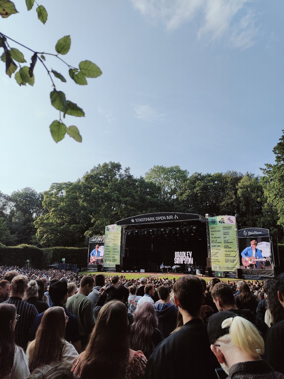 Live concert draws big crowd at Hamburg's Stadtpark Open Air
