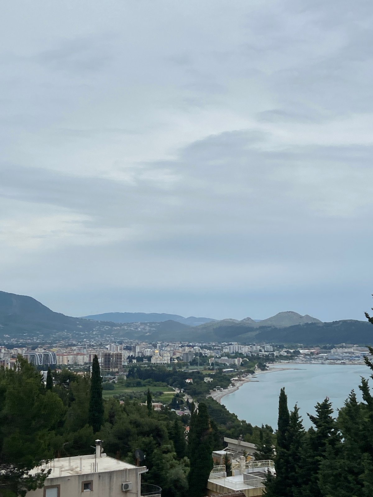 Morning coastal views documented in Šušanj, Montenegro