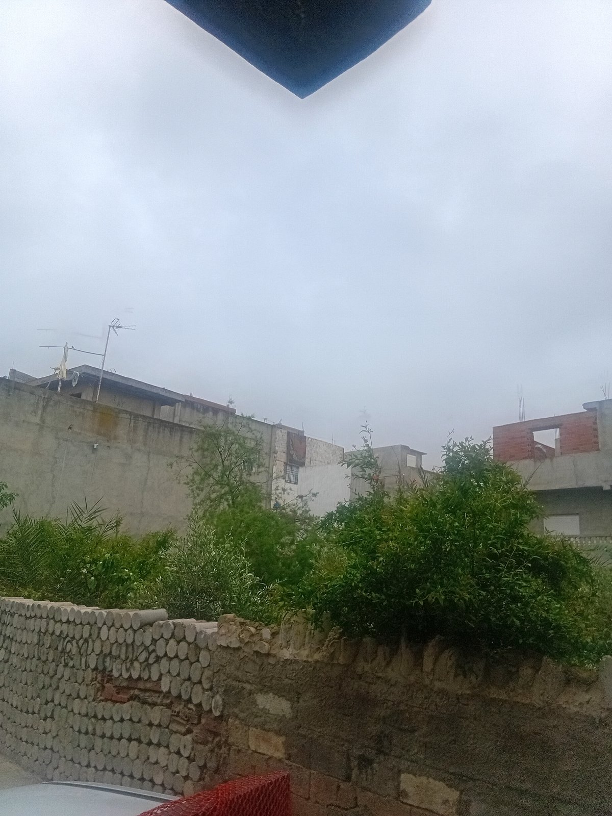 Overcast morning documented in Martil, Morocco streets