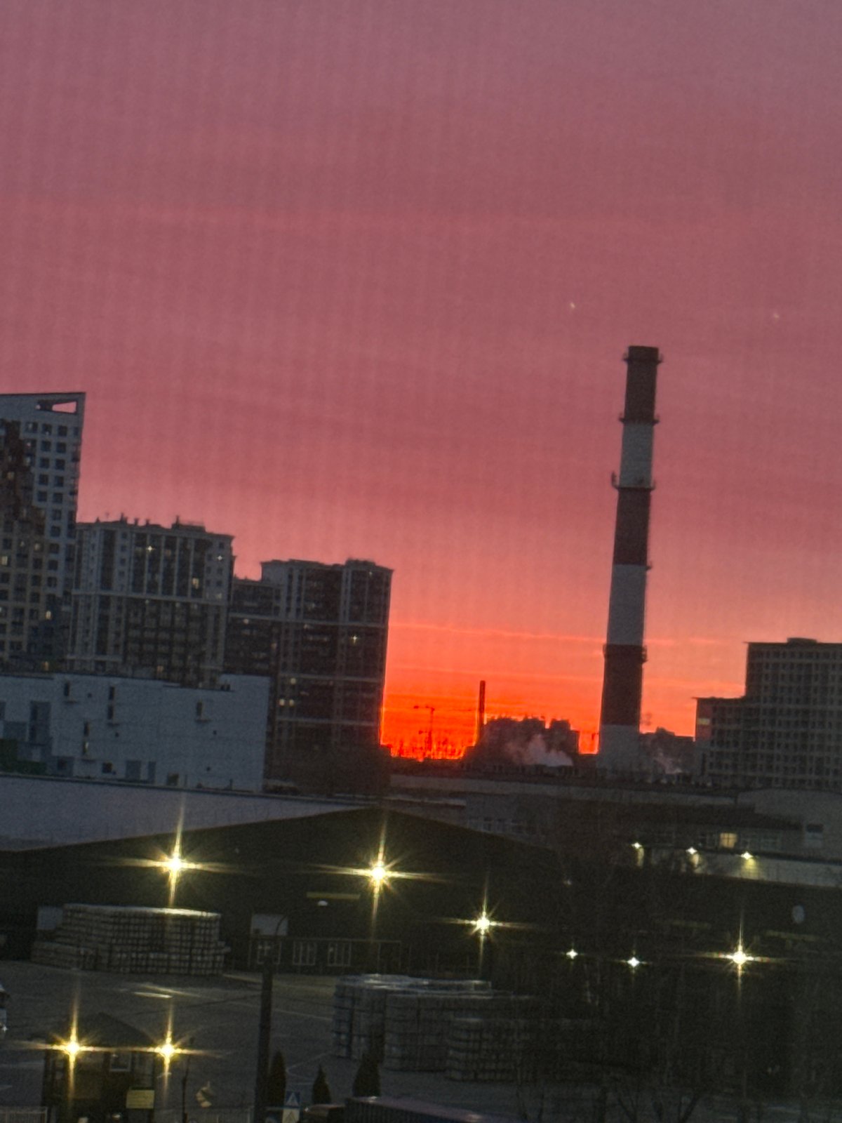 Fresh piercings and sunset views documented in Saint Petersburg