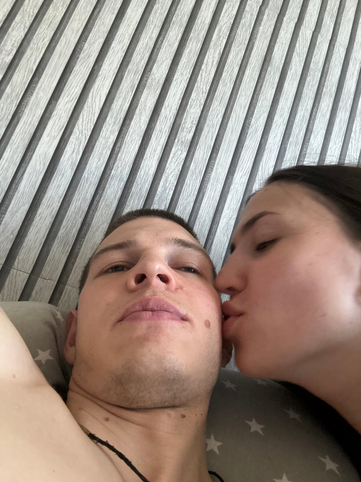 Morning domestic moments captured in Russian household with family and cat