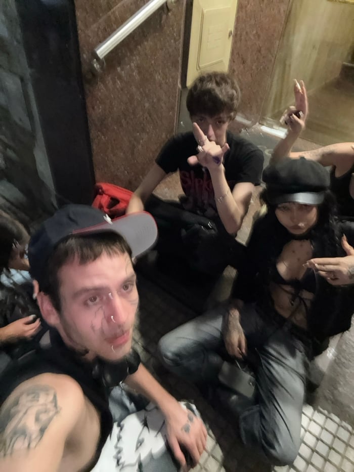 Night gathering at Buenos Aires bar includes unconscious person