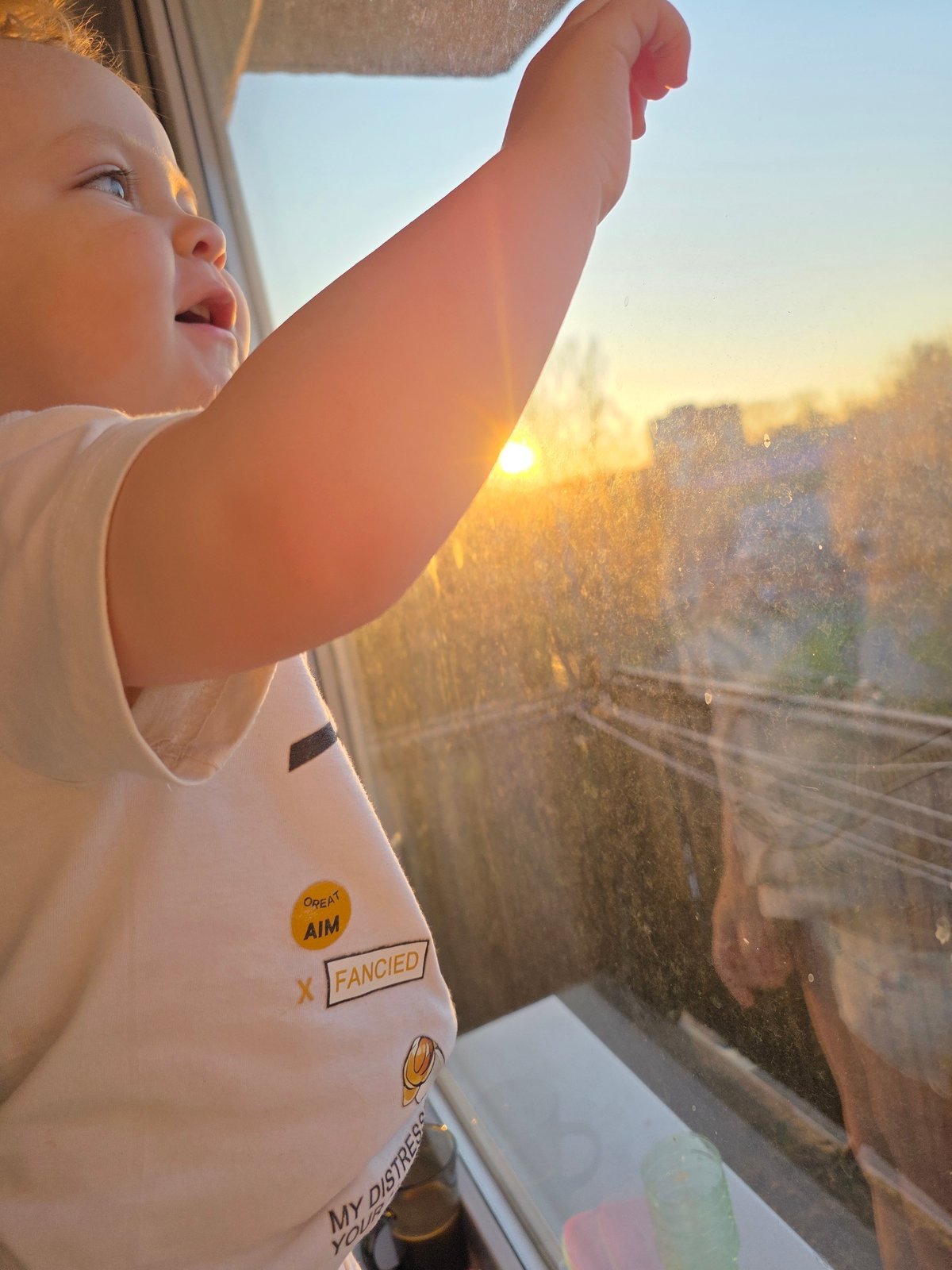 Quiet family moments captured during sunrise hours in Chaikovsky