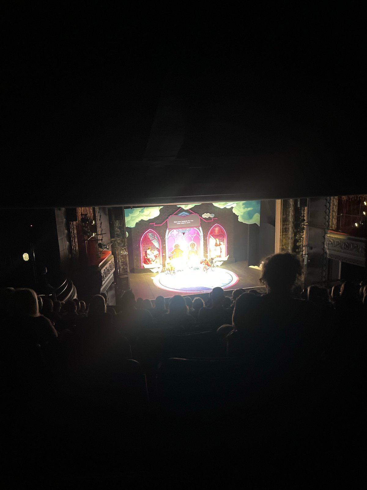Liverpool theater screens animated storybook presentation to audience