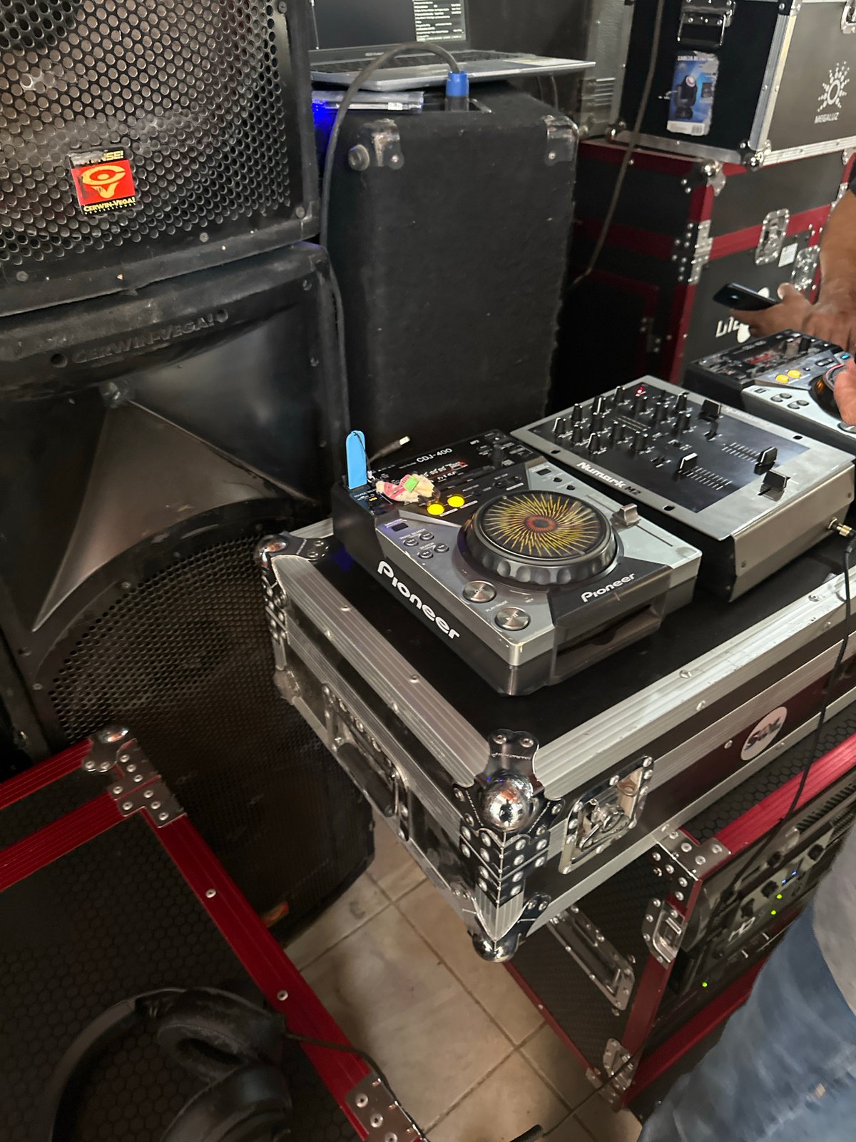 DJ Equipment Setup Observed in Puebla, Mexico