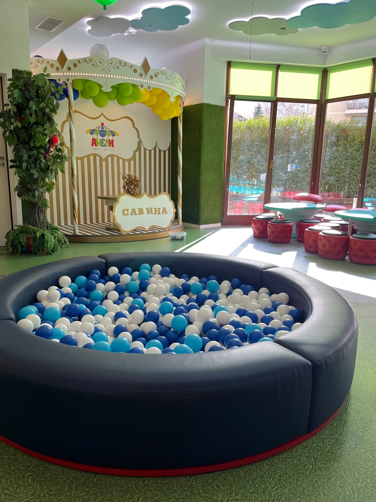 Indoor playground documented in Sofia, Bulgaria