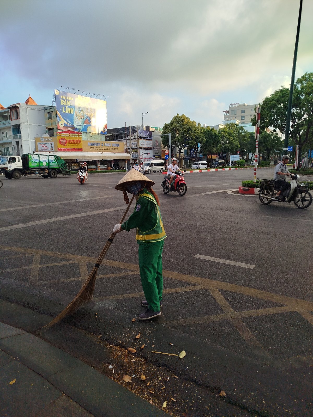 Evening street life documented across Vietnamese cities