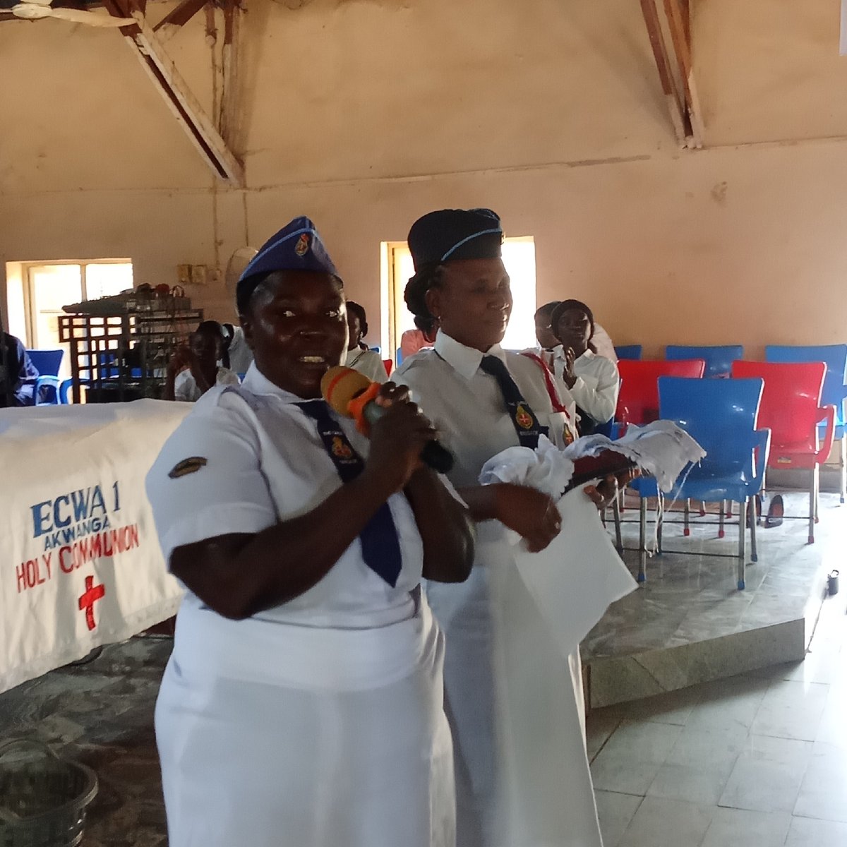 Girls Brigade Nigeria holds religious ceremony with uniformed participants