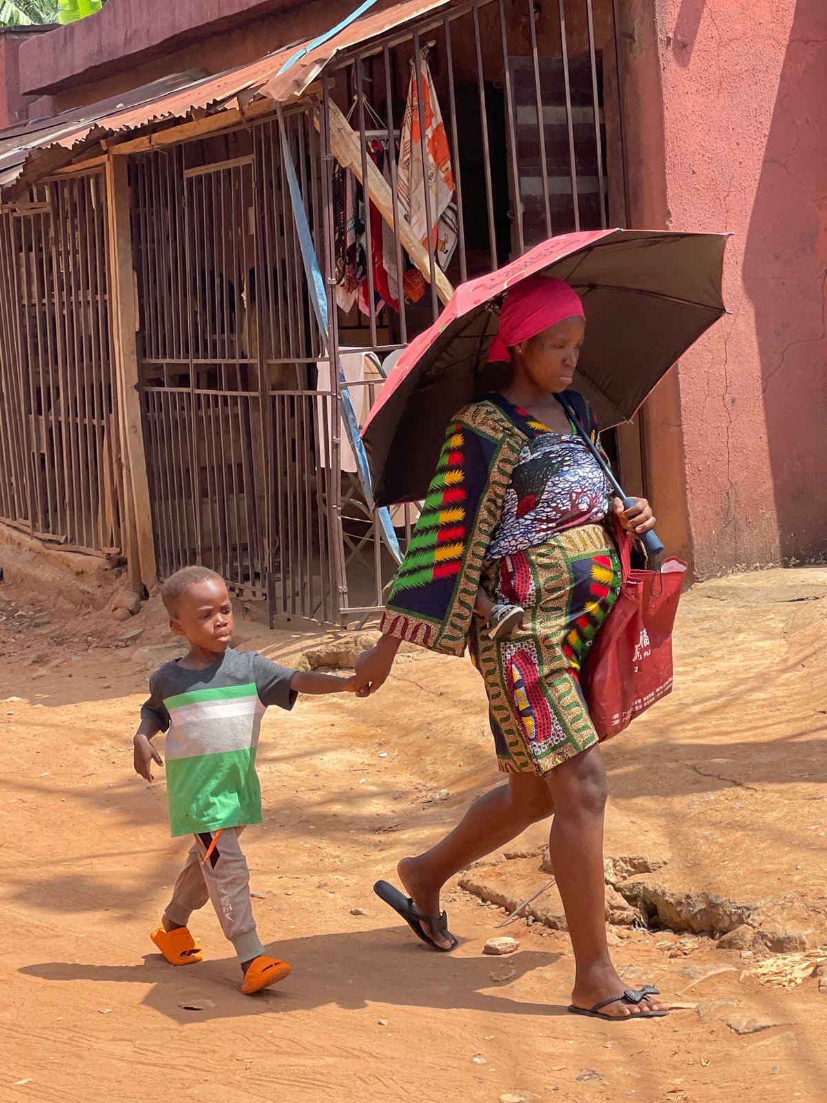 Daily life documented across Nigerian commercial centers