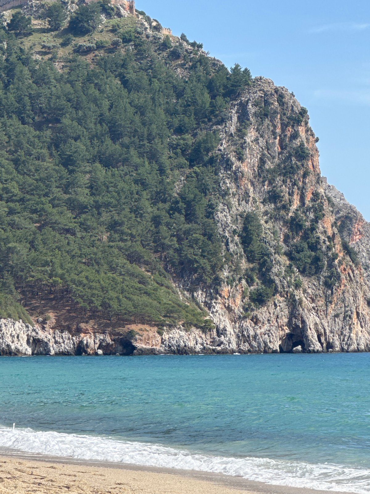 Tourist activities observed along Alanya's Mediterranean coastline