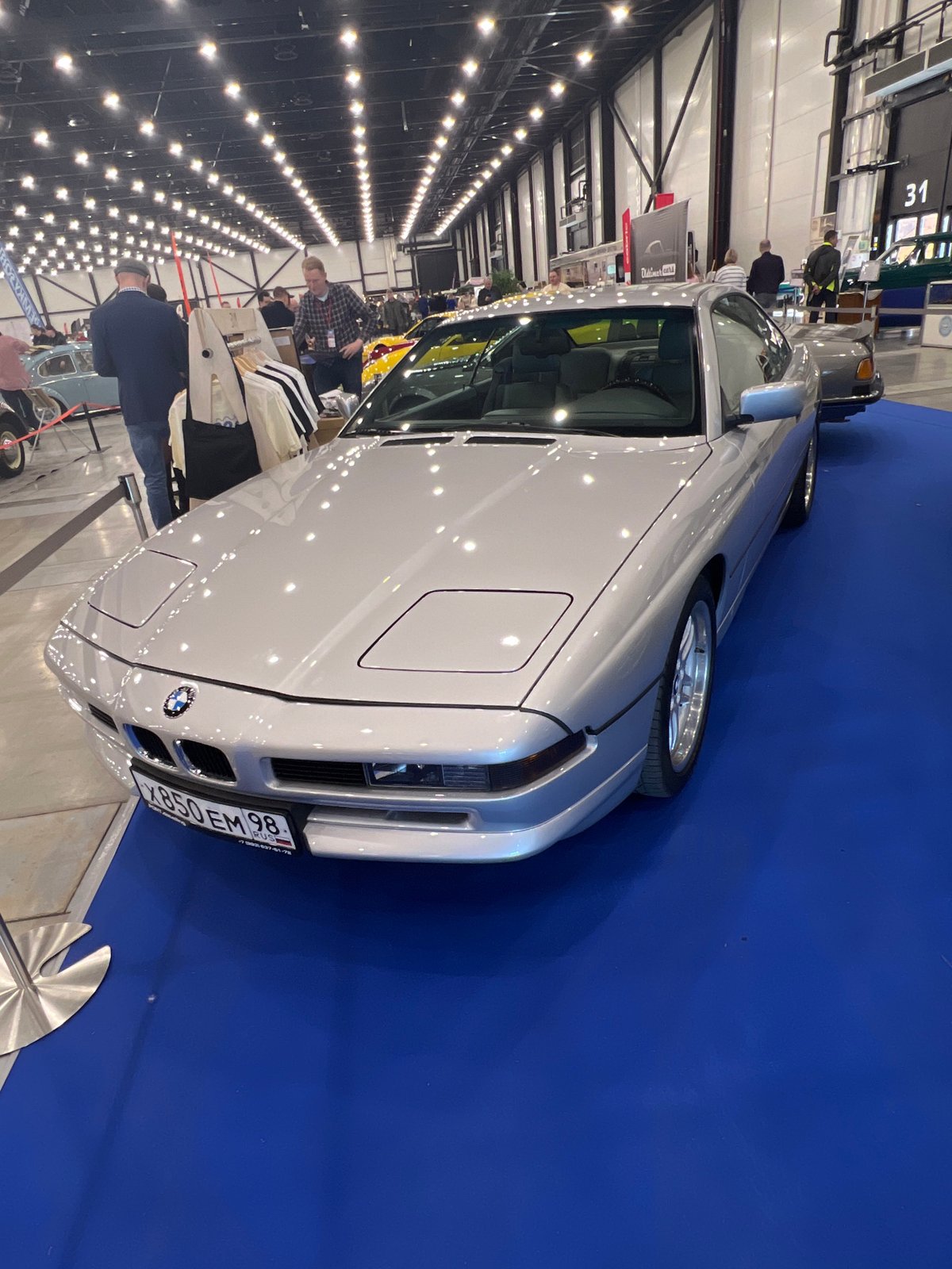 Classic Soviet car exhibition displayed in Shushary, Russia