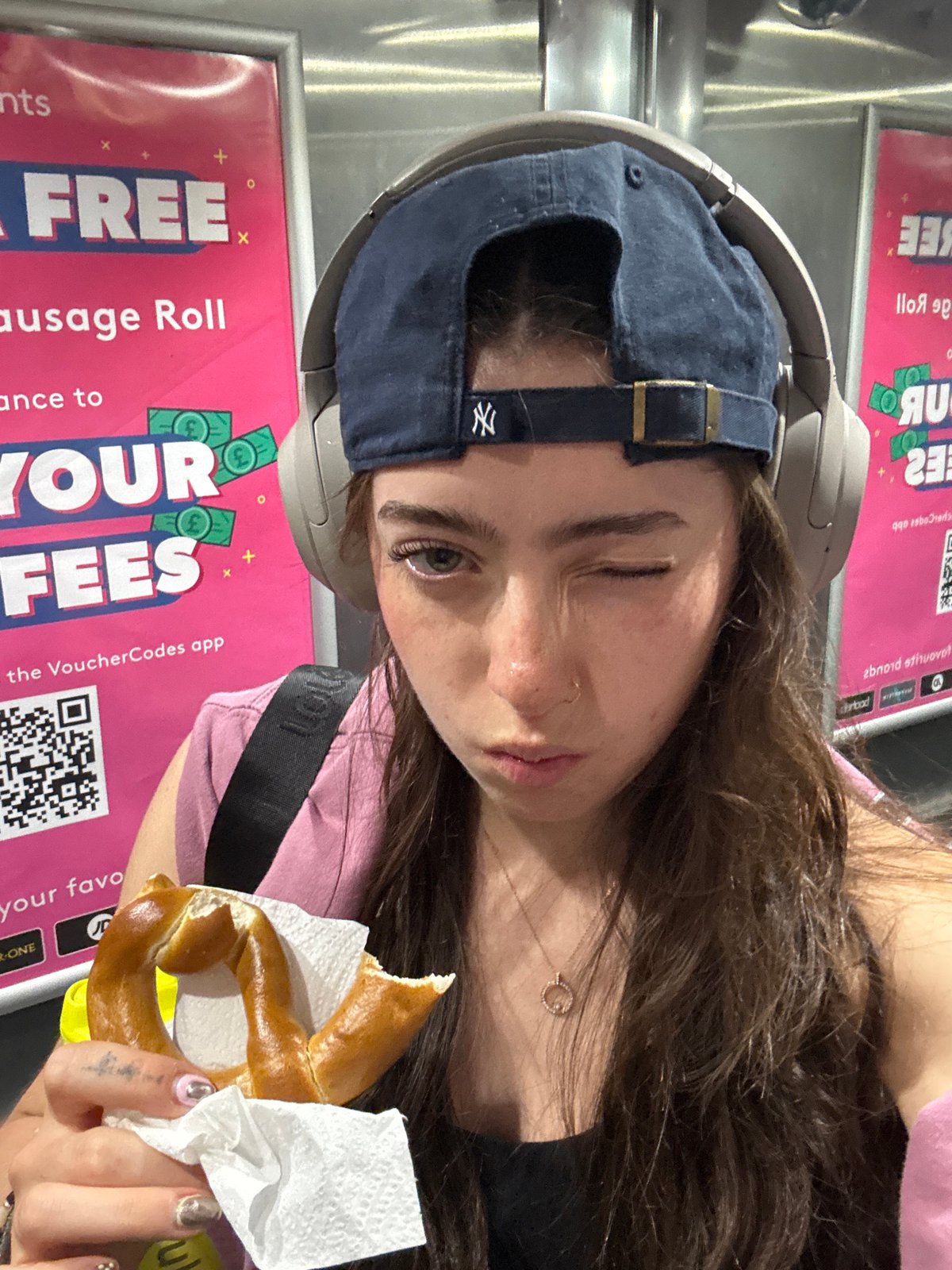 Young woman photographed in multiple Hull indoor locations