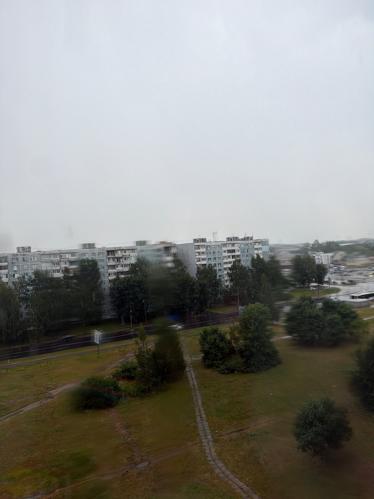 Rainy day indoors, Soviet apartments and sushi in Mahilyow