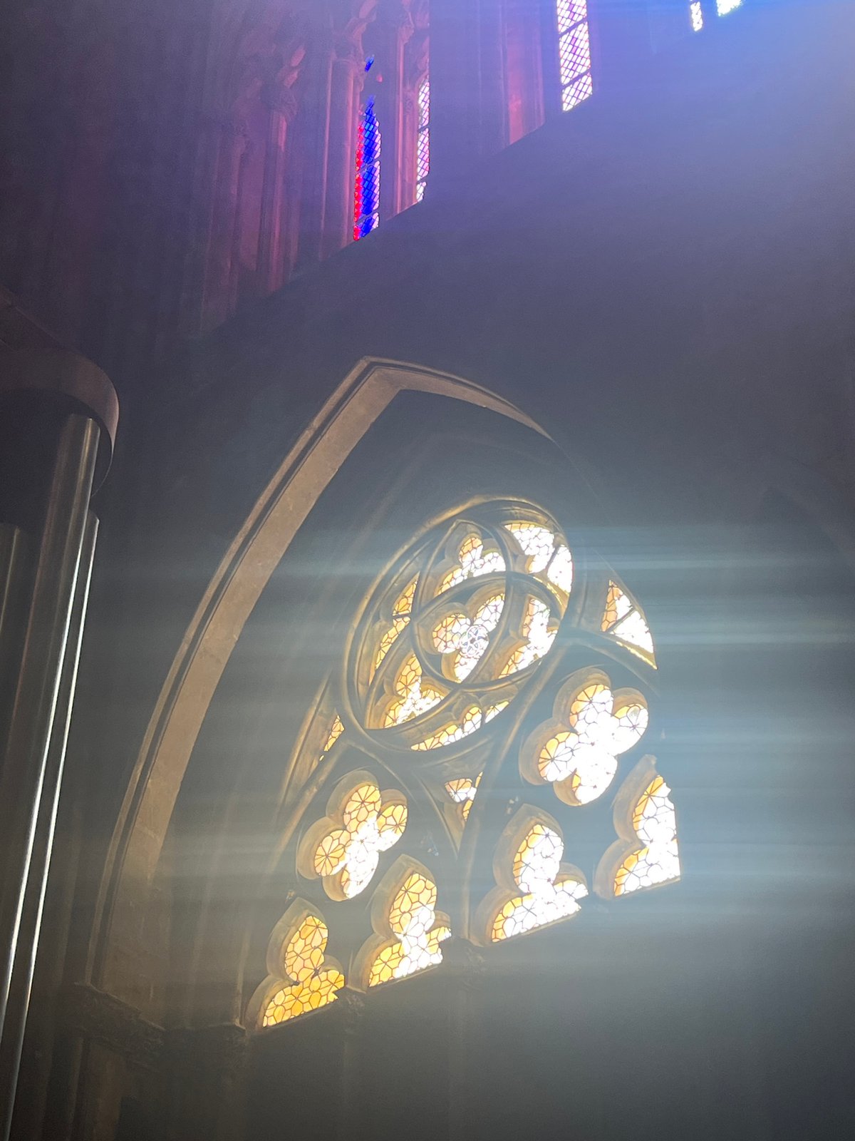 Metz Cathedral and riverside activities documented in France