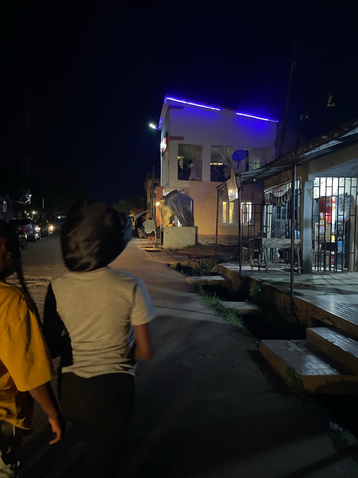 Daily life documented across Jos, Nigeria during evening hours