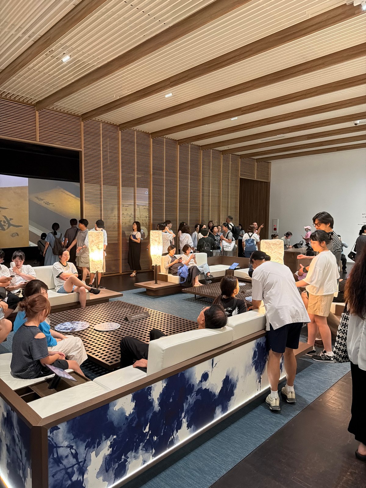 Inside and around the National Museum of Korea in Seoul