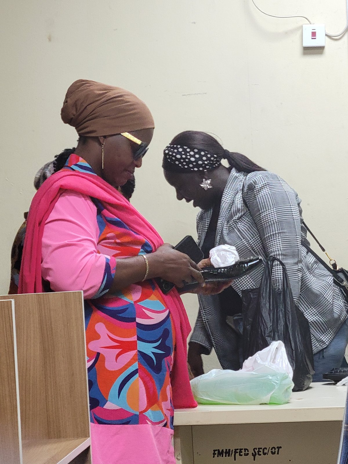 Federal office workers conduct routine business in Abuja