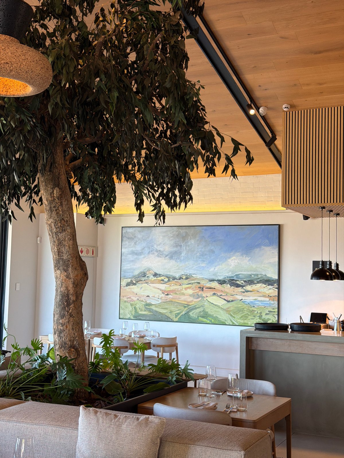 Modern restaurant interior documented in Drakenstein Nu, South Africa