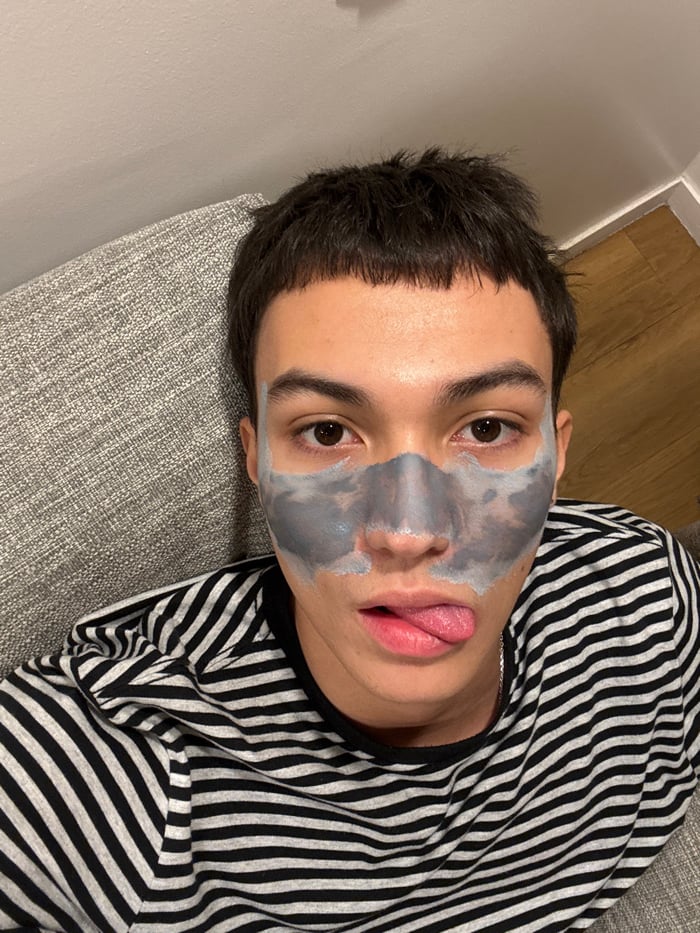 Personal evening routine documented in suburban Paris apartment