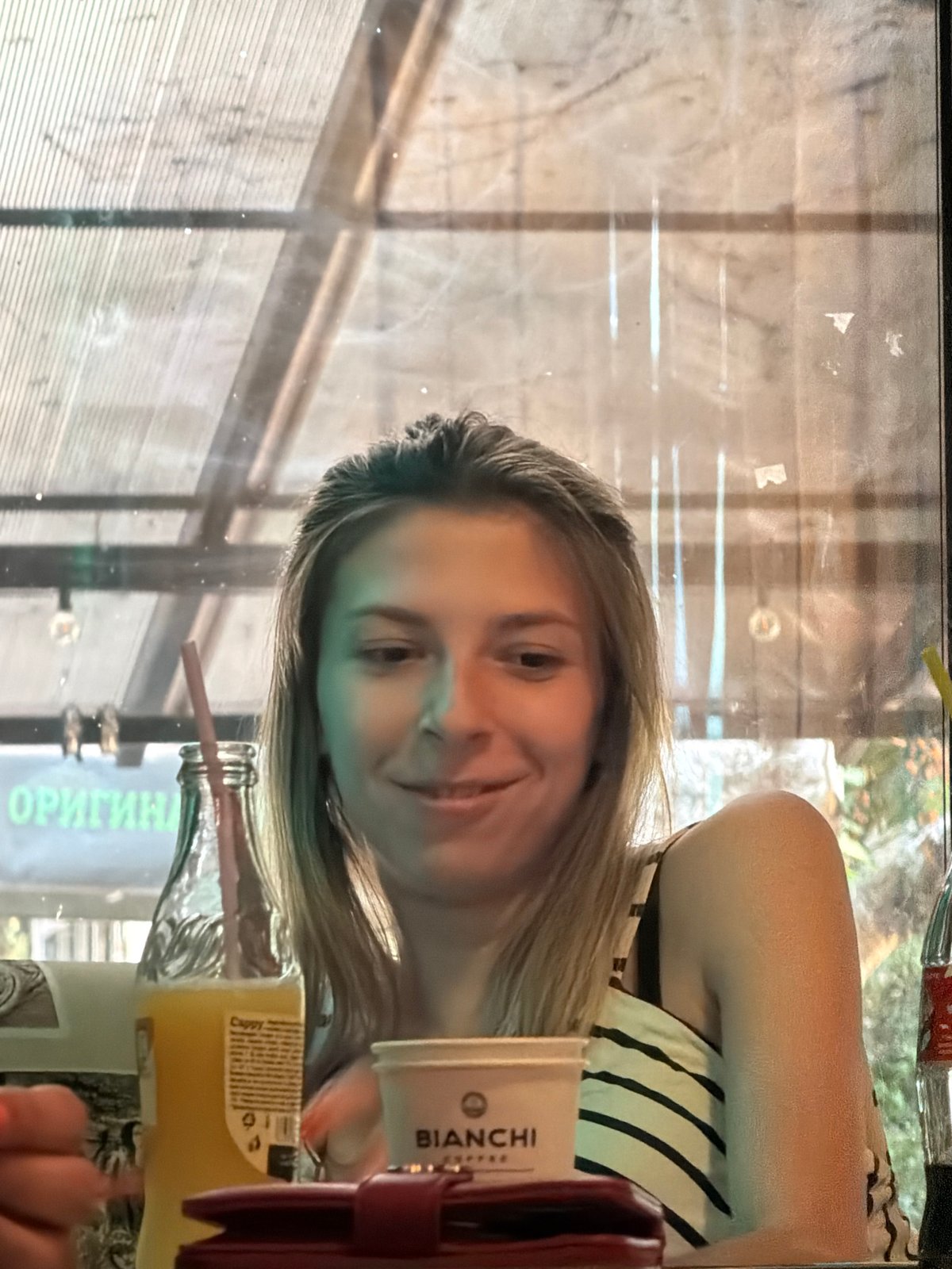 Afternoon café break in Gulyantsi, Bulgaria