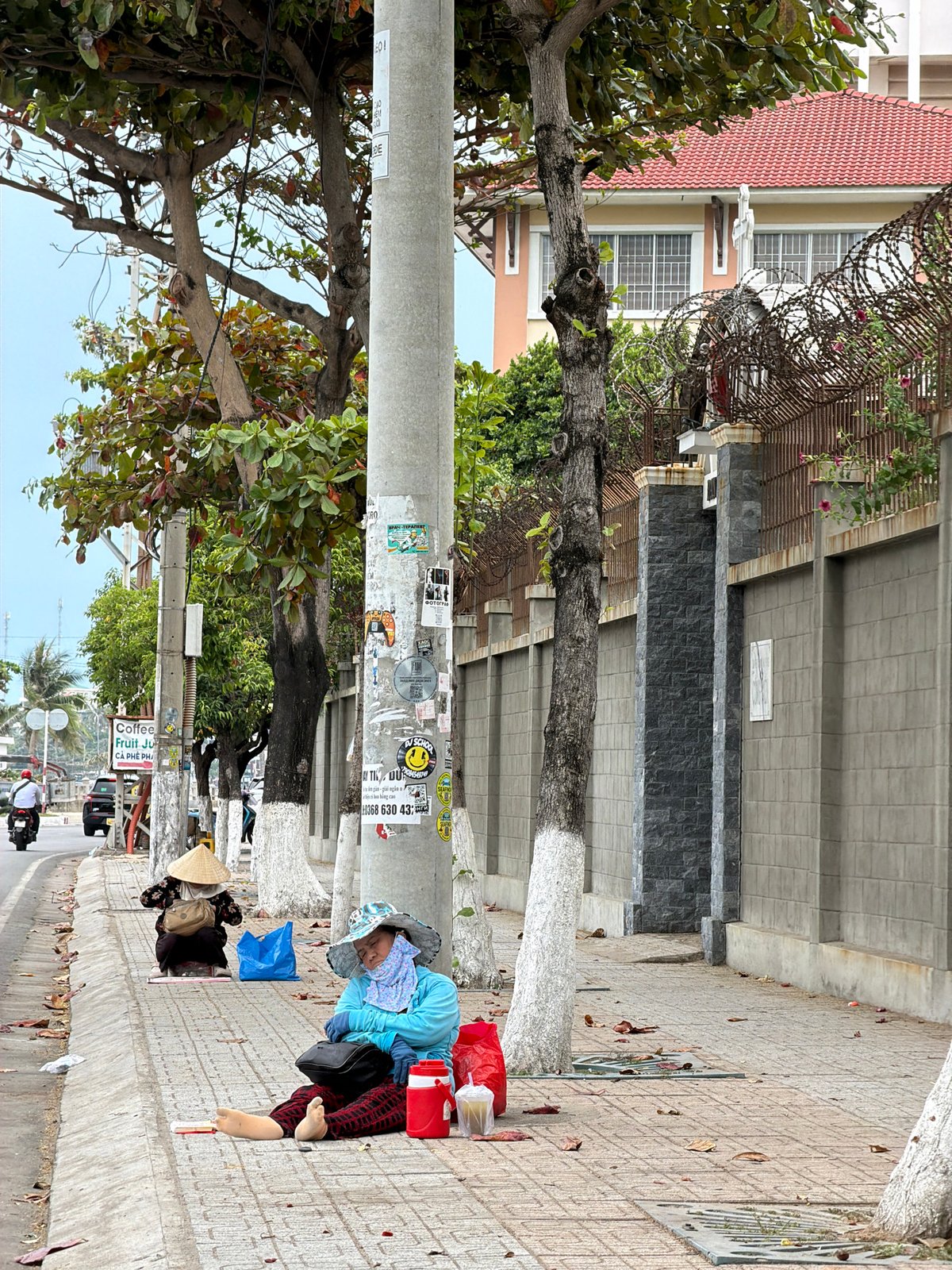Morning street life documented in Bac Nha Trang Ward