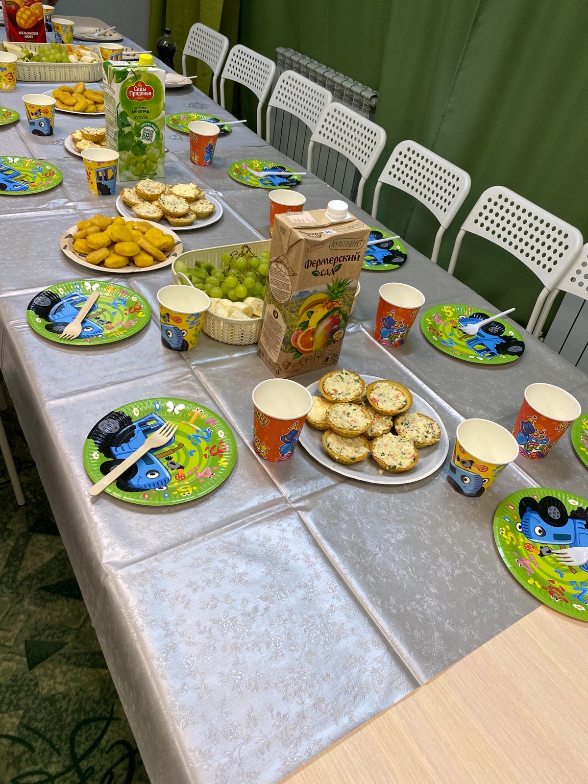 Early morning children's activities and play observed in Chaikovsky