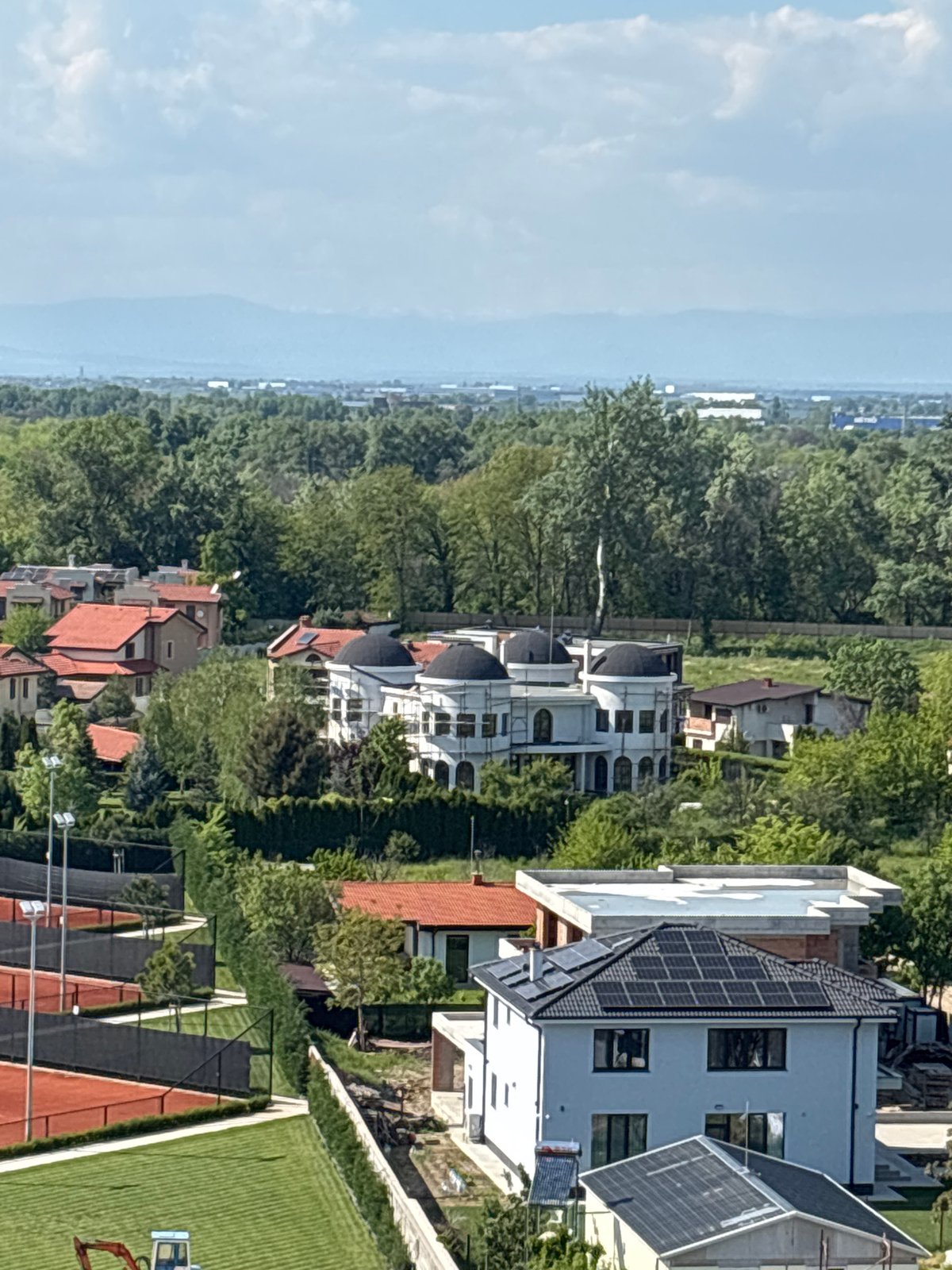 Aerial views captured of Plovdiv residential neighborhood