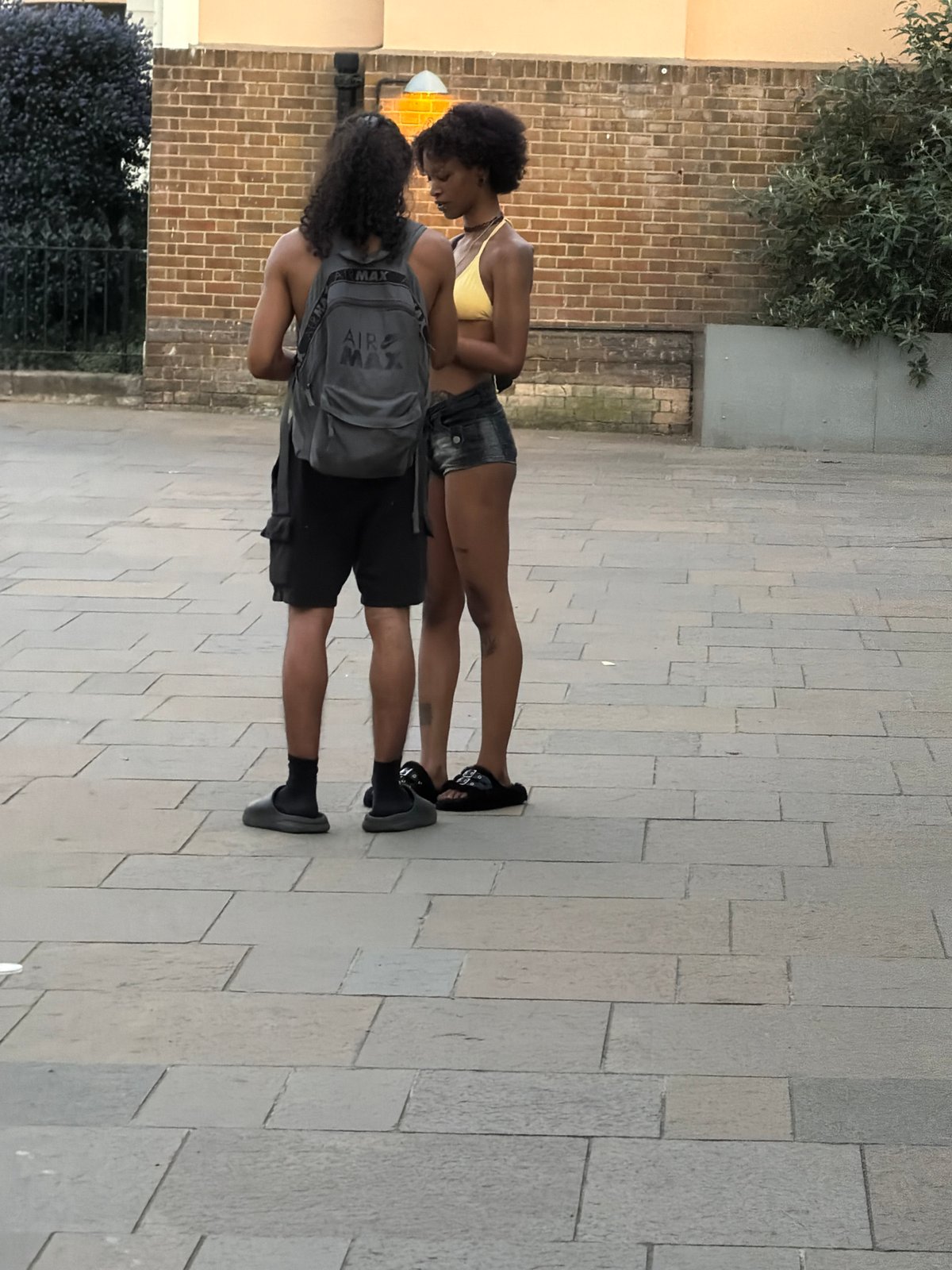 Pedestrians and cruise ship Silverwind observed in London waterfront area