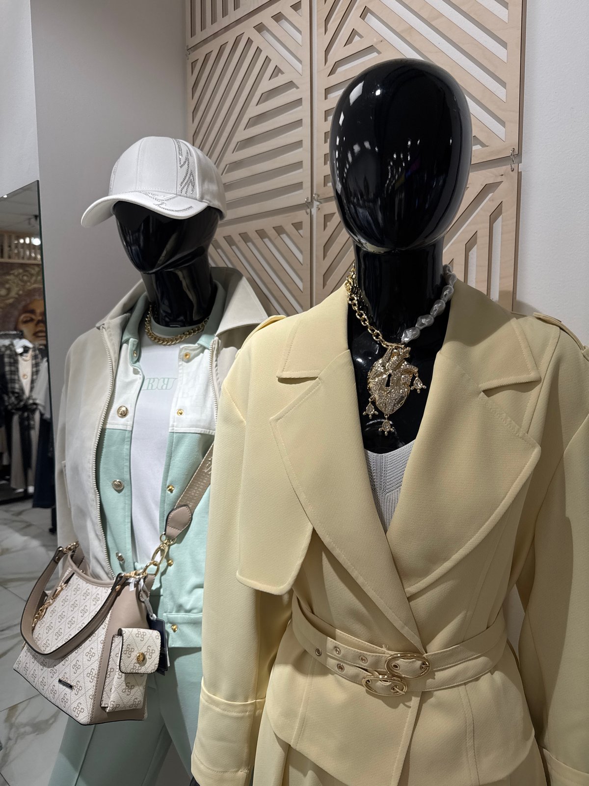 Saint Petersburg retail displays and vintage car documented downtown