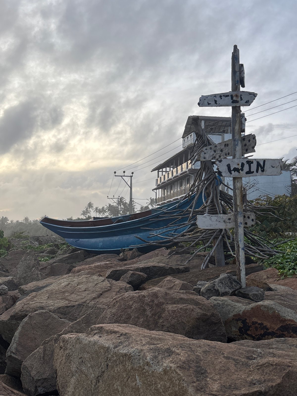 Dawn coastal documentation captured at Kathaluwa, Sri Lanka shoreline