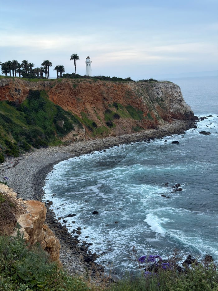 Witness documents Rancho Palos Verdes lighthouse and coastal scenery