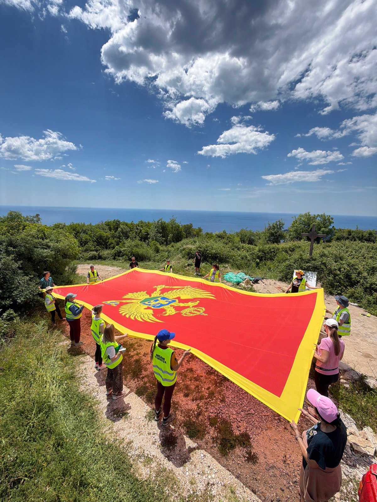 Morning life documented across Budva, Montenegro tourist areas