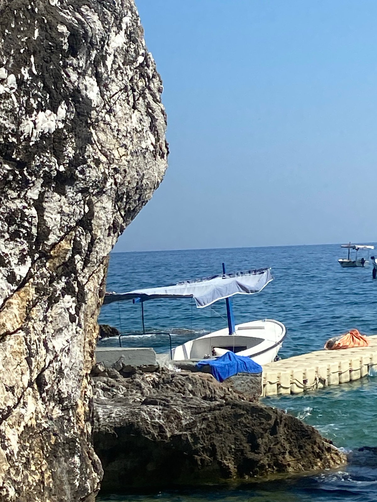 Lazy summer afternoon along the Montenegrin coast