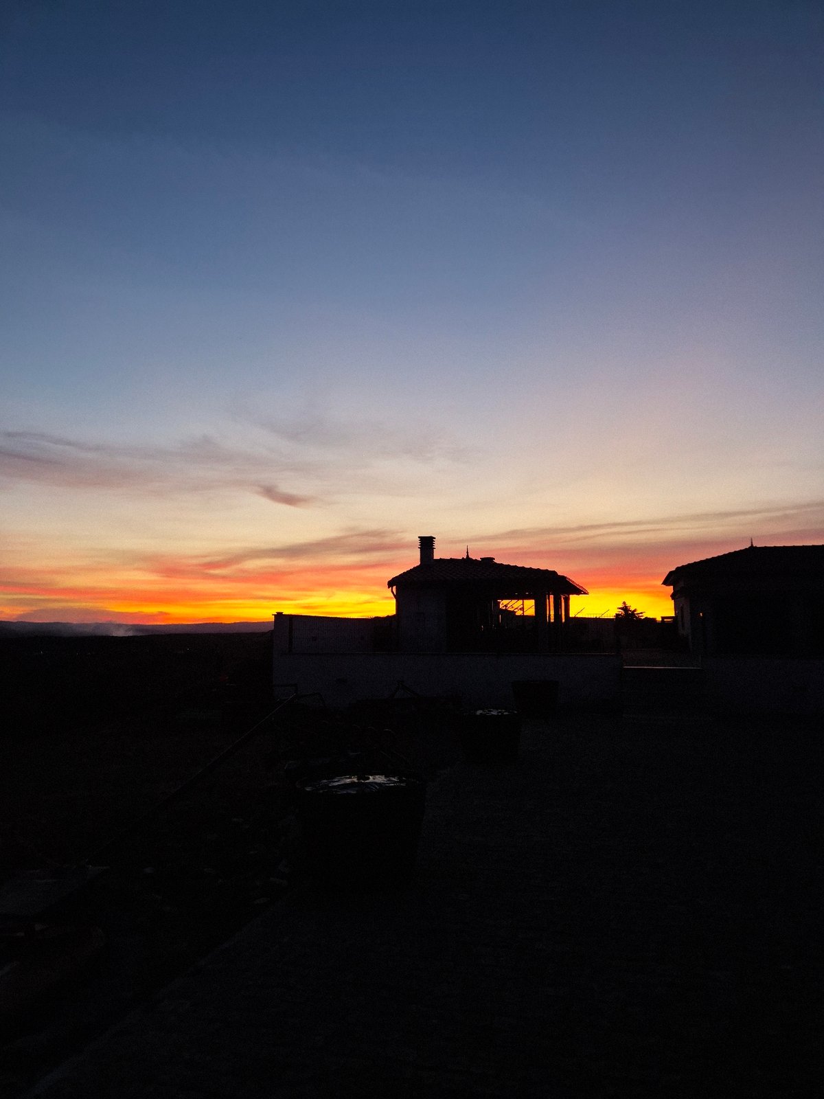 Sunset captured across multiple locations in northern Portugal