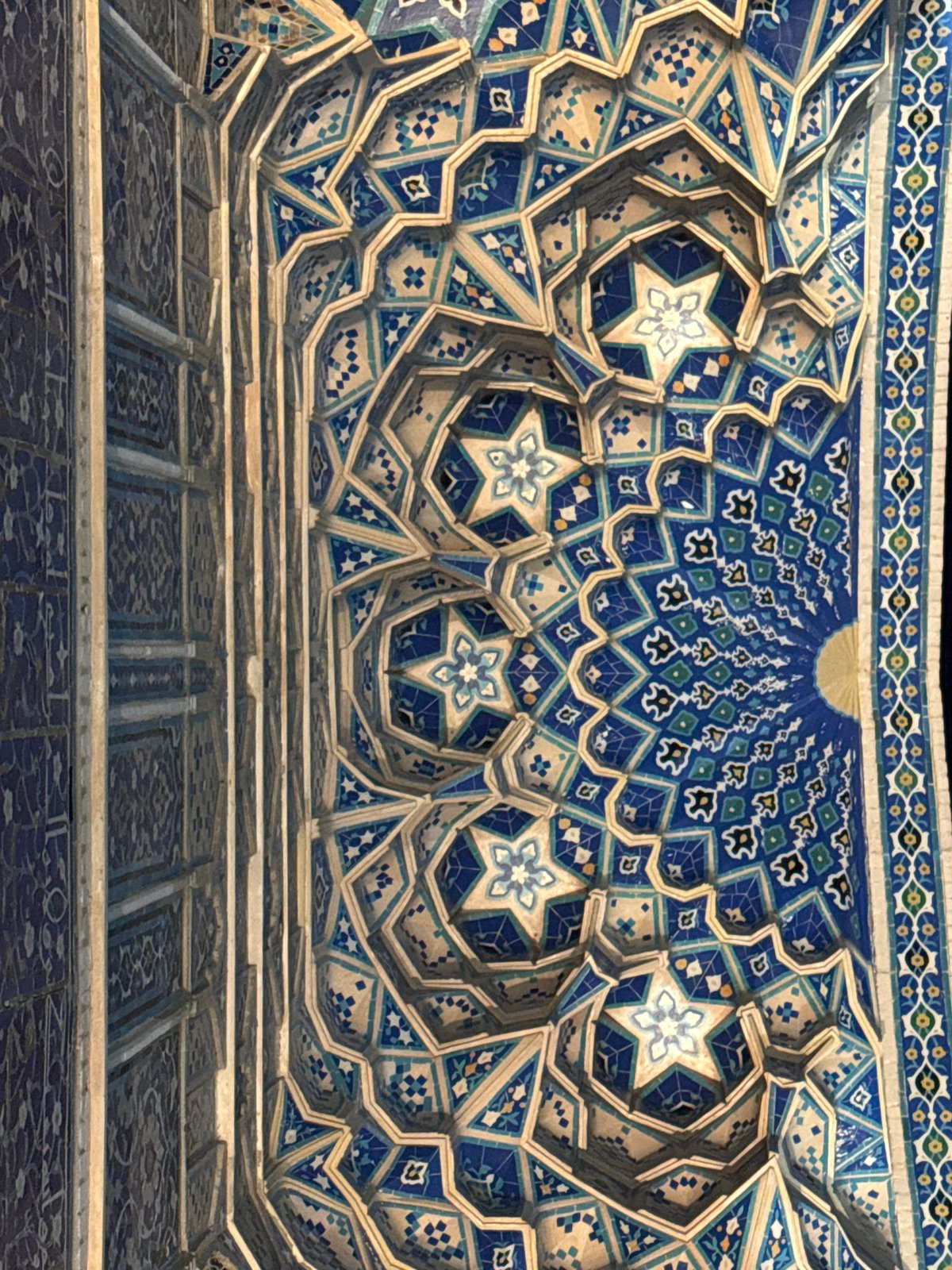 Tourist captures Samarkand's Islamic architecture including famous Gur-e-Amir Mausoleum