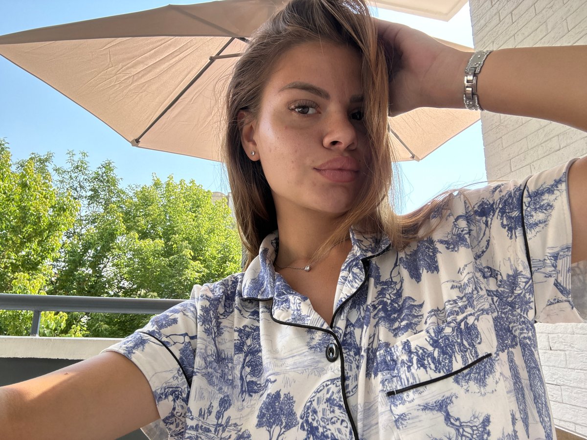 Lazy Plovdiv morning: pajama selfies and iced coffee