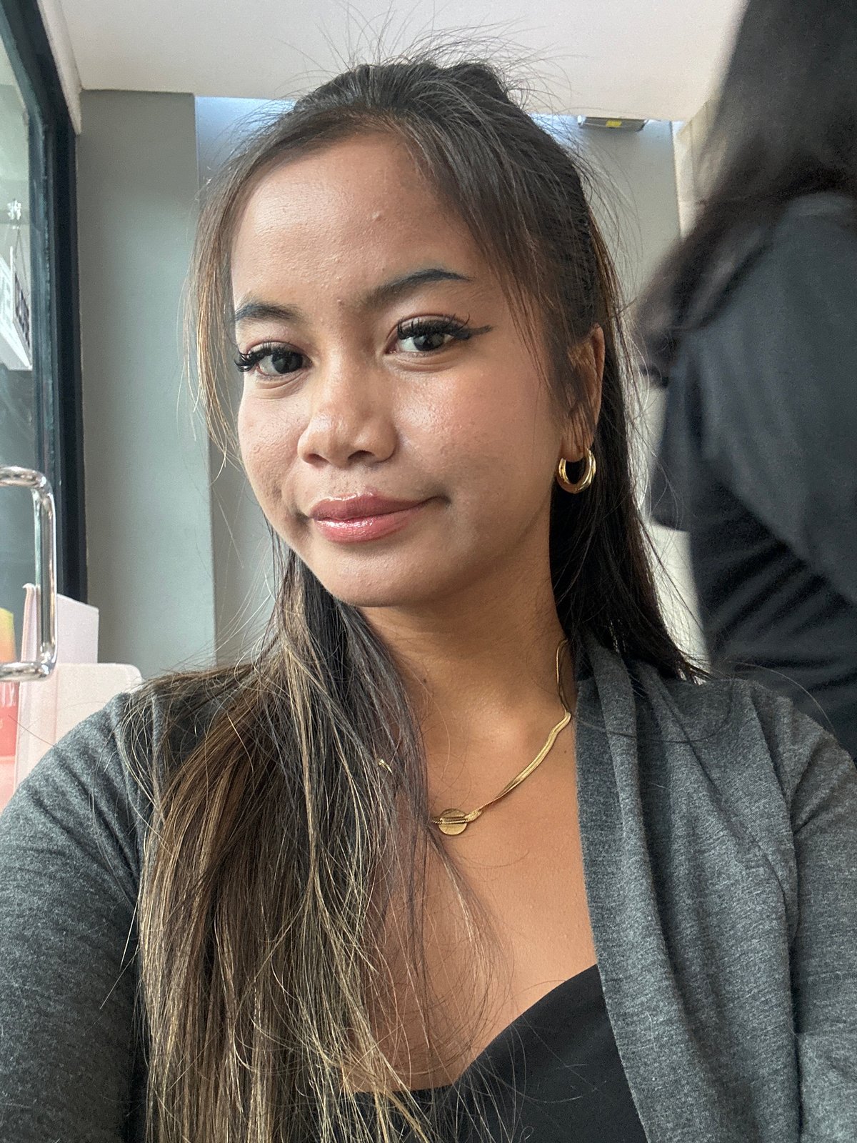Woman documents playful café visit in North Jakarta