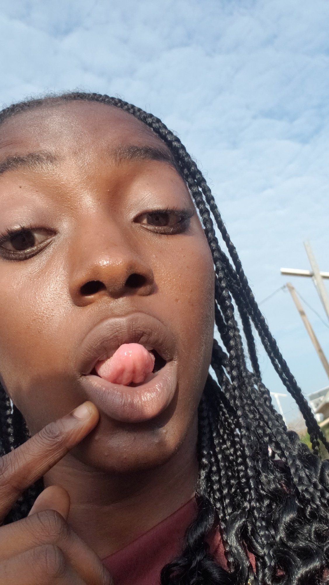 Morning selfie session captured in Rido, Nigeria