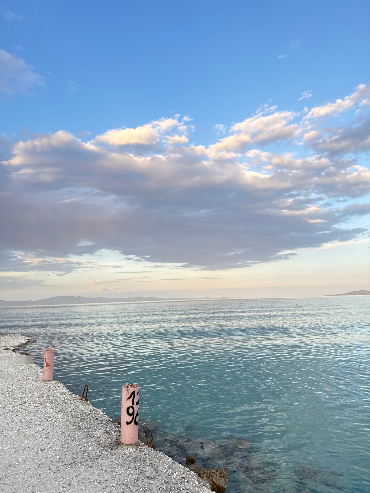 Calm coastal views along the Kassandra peninsula, Greece
