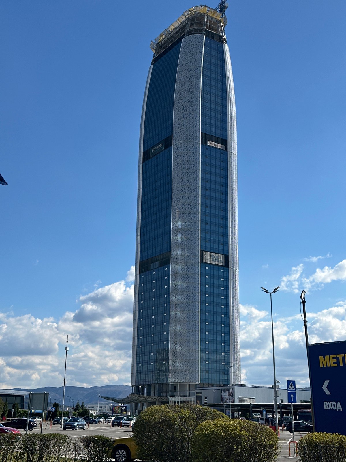 Everyday scenes documented across Sofia: skyscraper, store, gaming controller