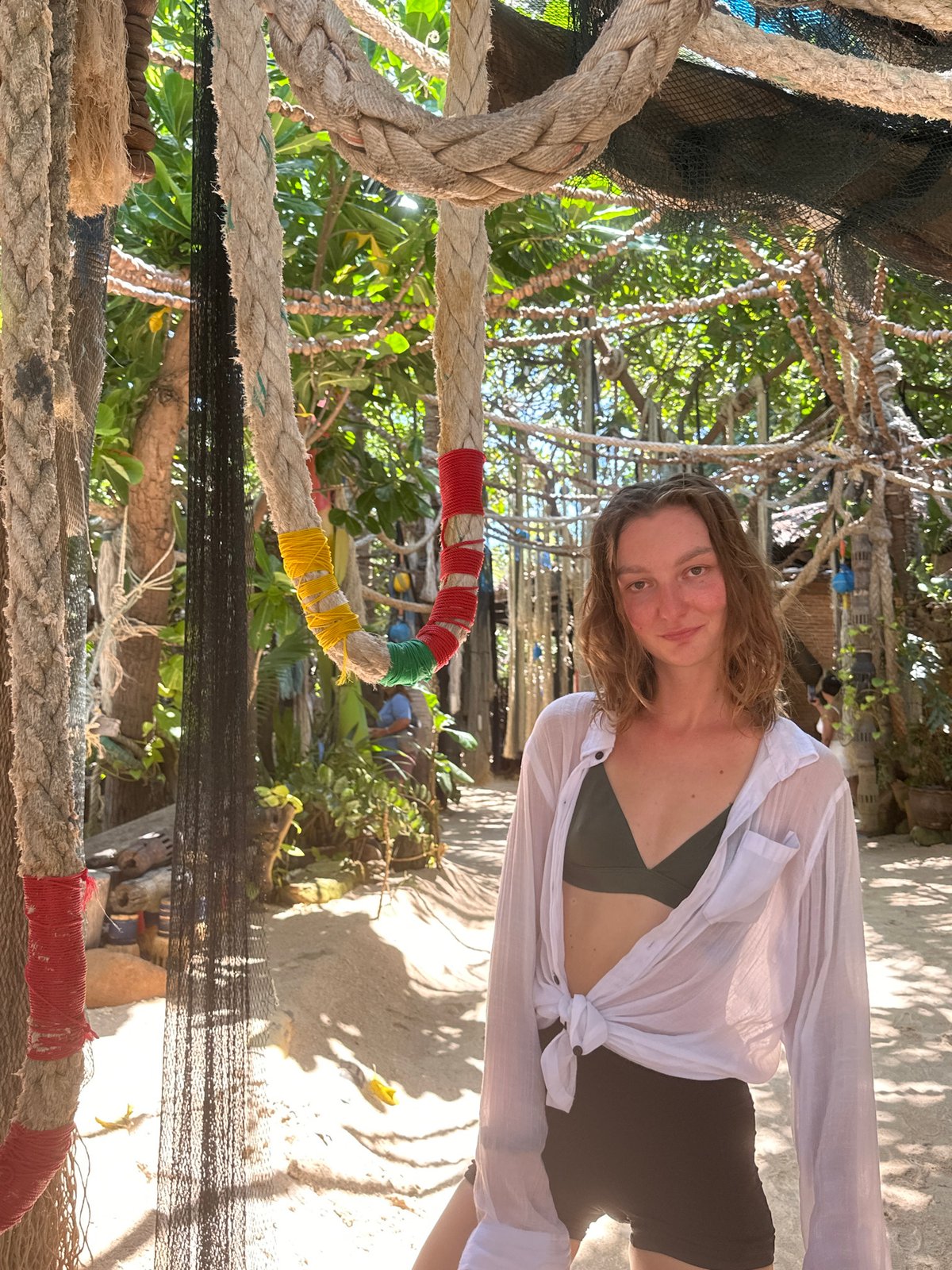 Morning at a beachside spot in Ko Pha-ngan, Thailand