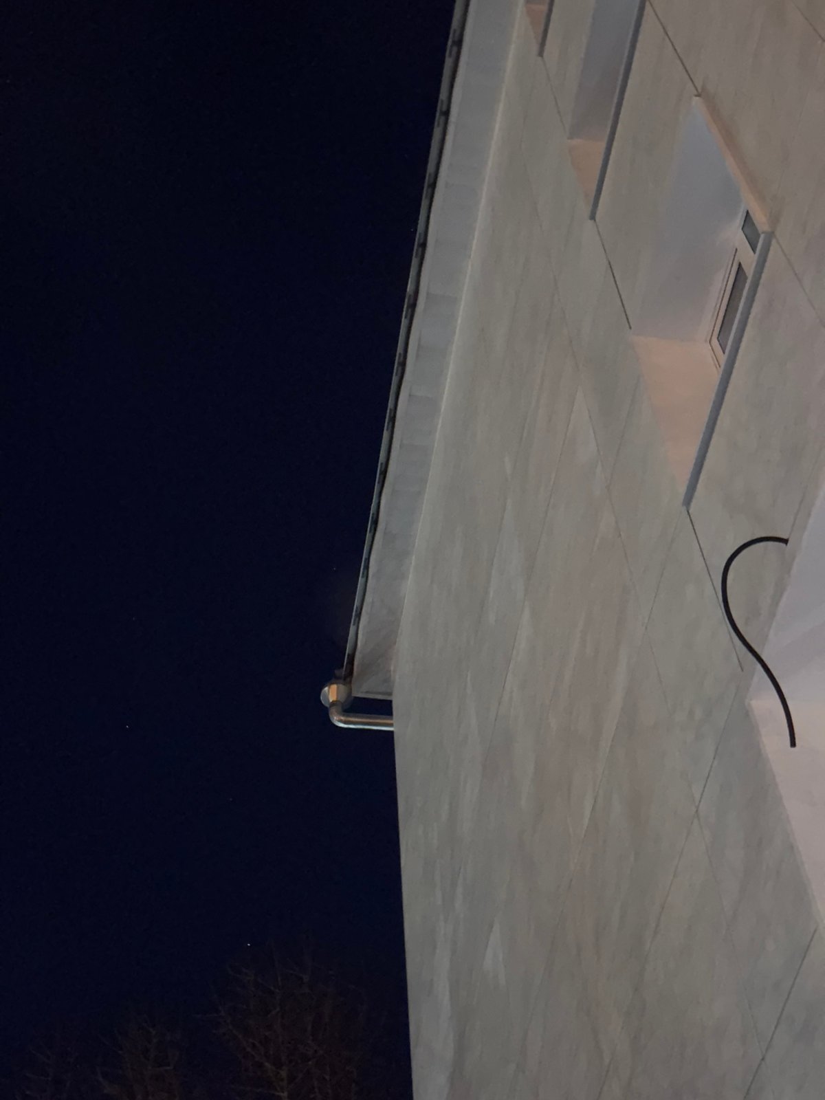 Nighttime scenes captured in Perm, Russia include sky and street
