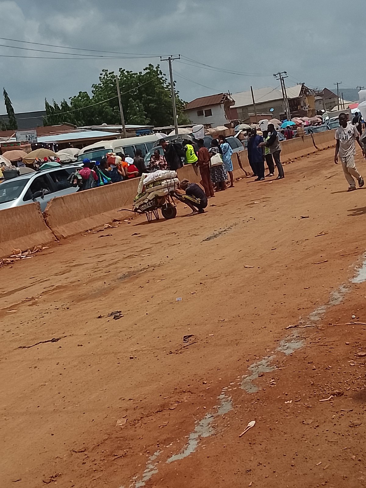 Daily life unfolds in Nigerian market towns