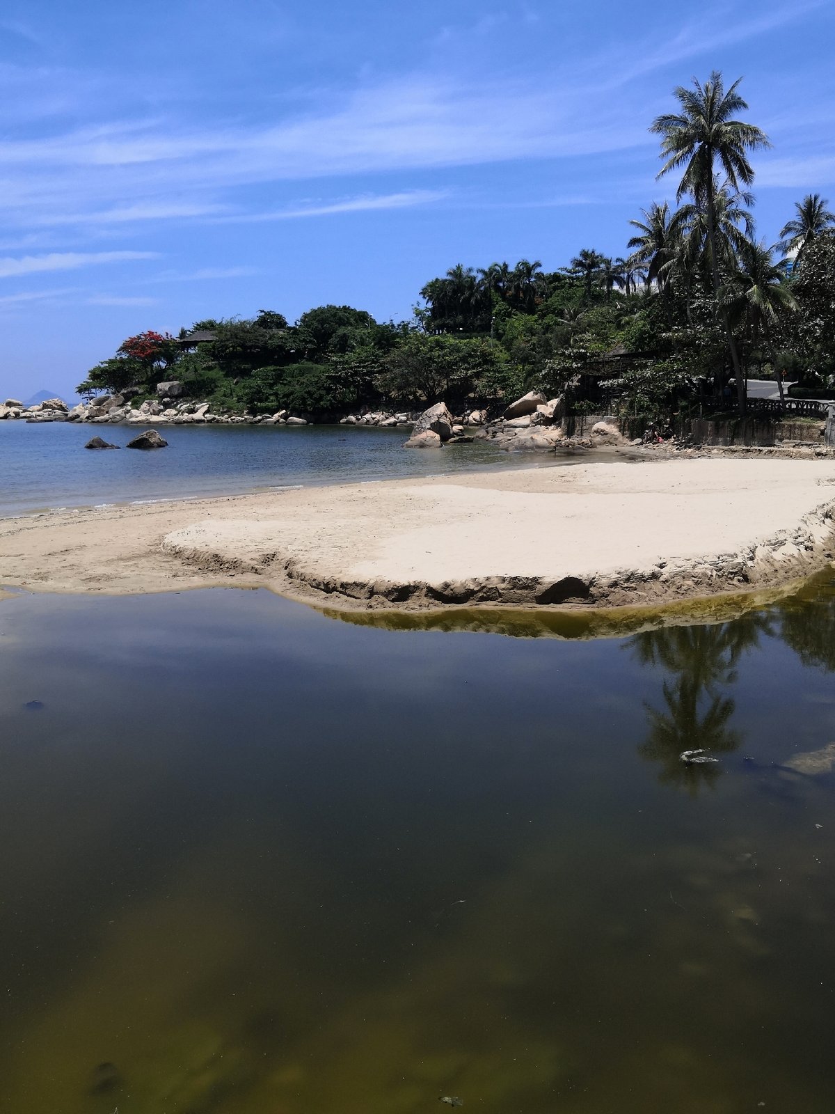 Morning coastal scenes documented in Bac Nha Trang Ward, Vietnam